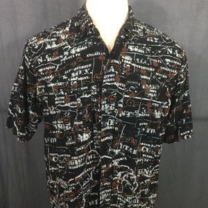 Harley Davidson button down shirt, Mens XL
